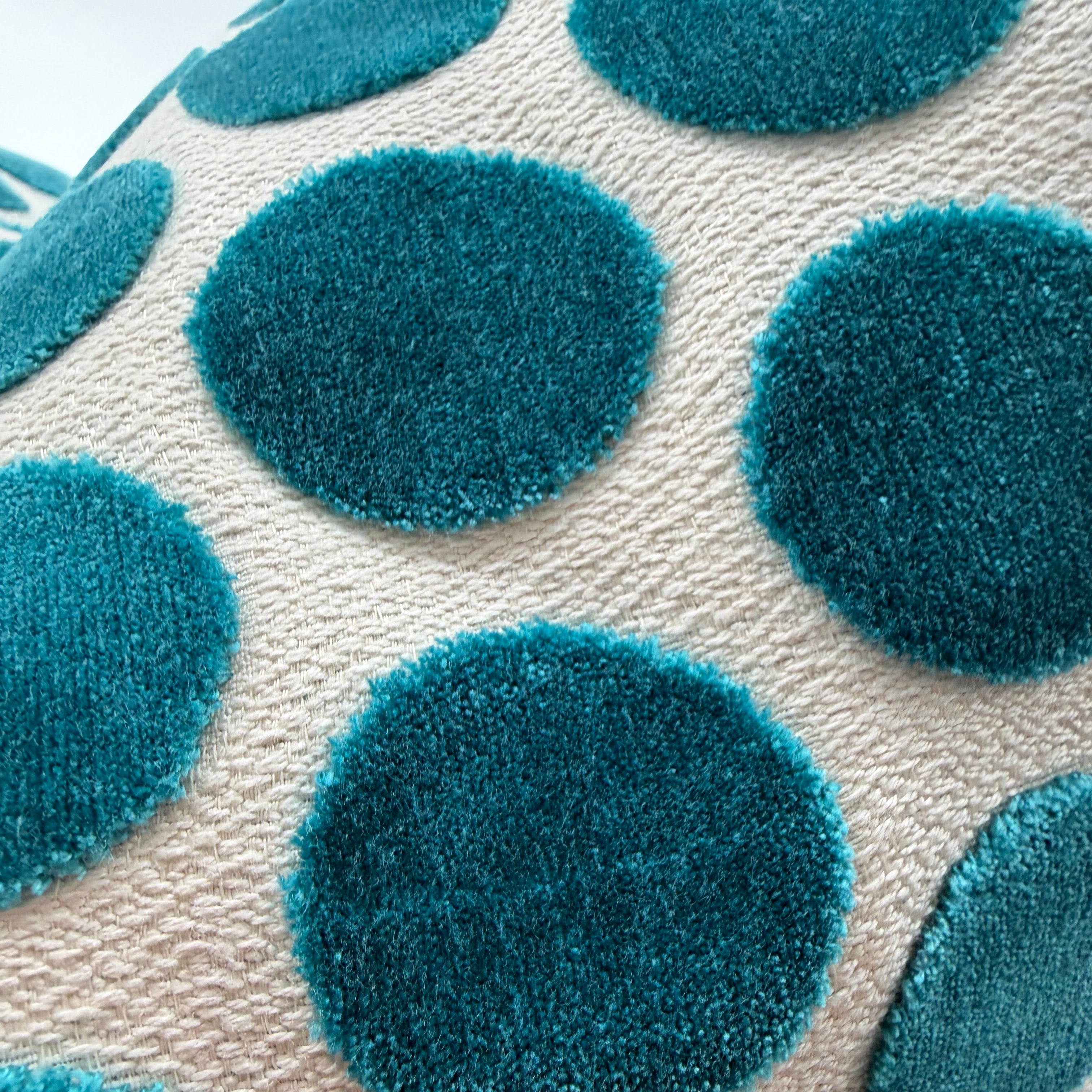 Aqua Dot Pillow