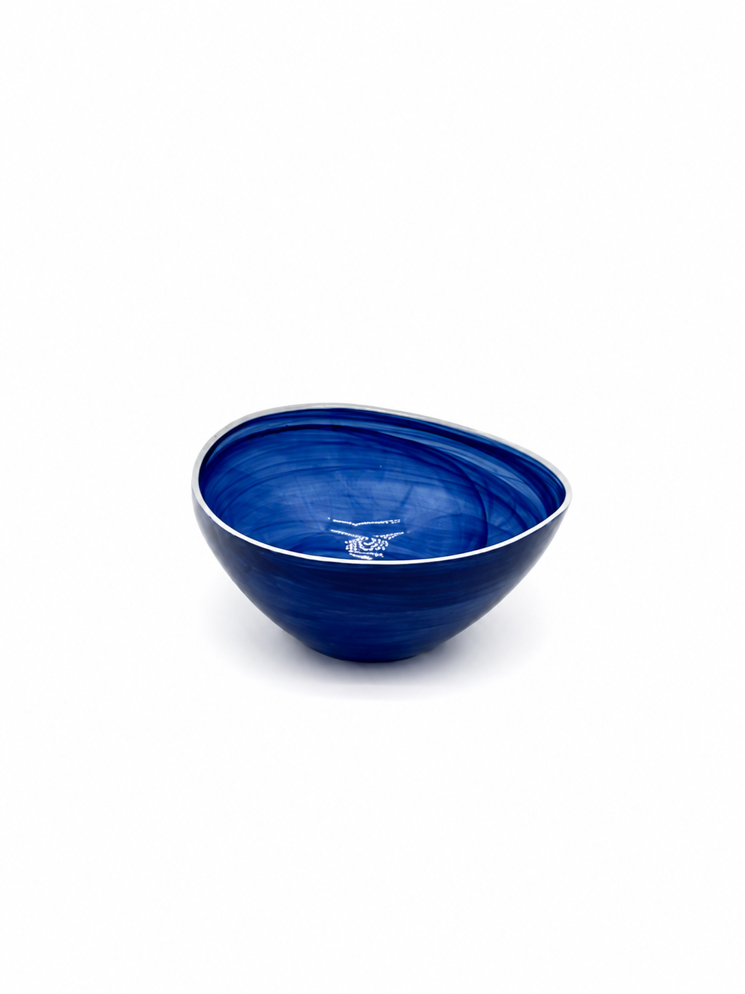 Cobalt Blue Hand-Blown Dinnerware
