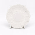 White Organic Floral Dinnerware Set