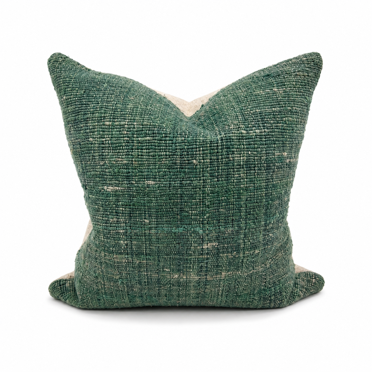 Evergreen Weave Pillow
