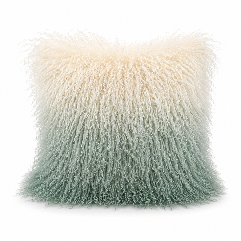 Ombre Fur Pillow