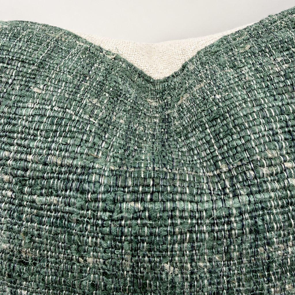 Evergreen Weave Pillow