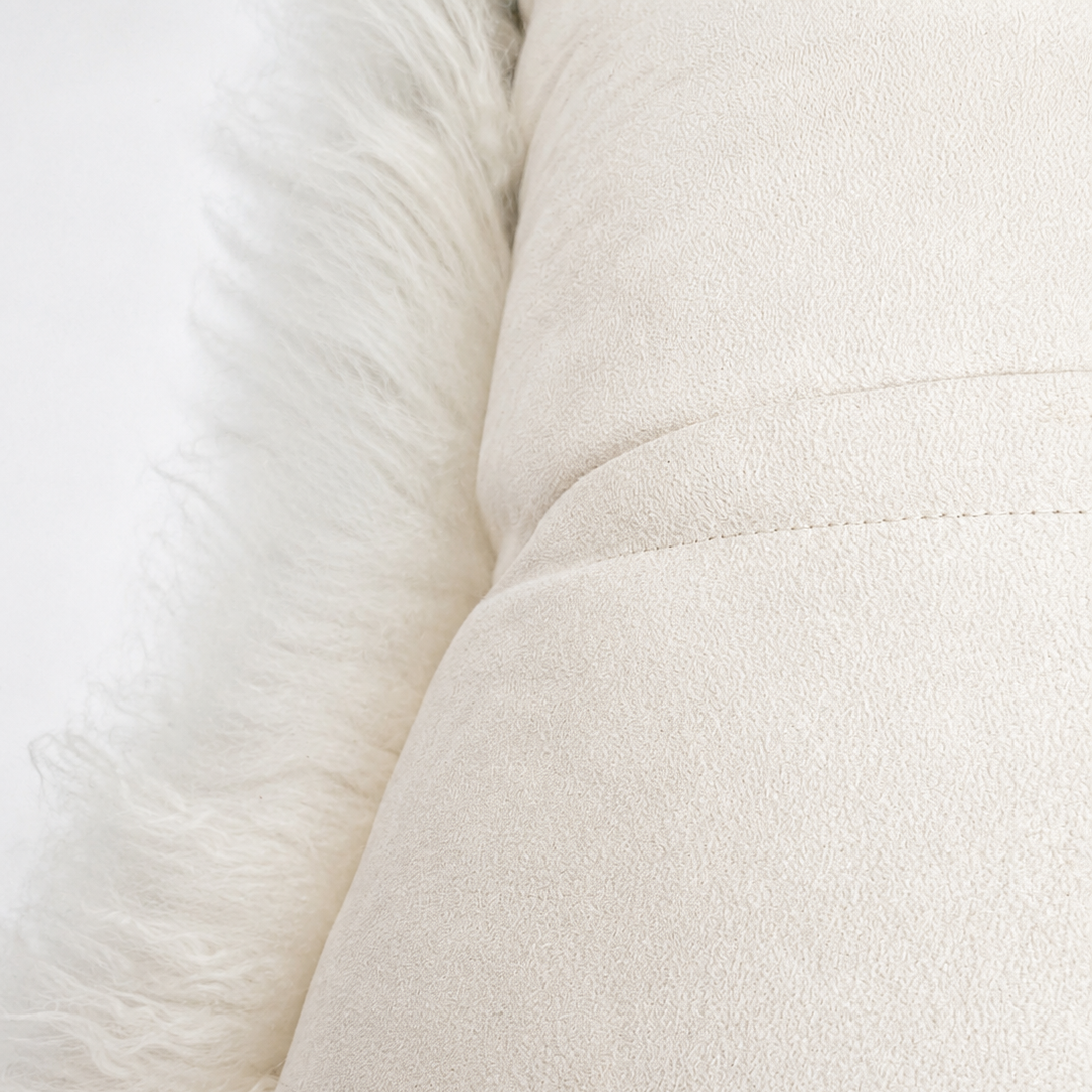 Ombre Fur Pillow
