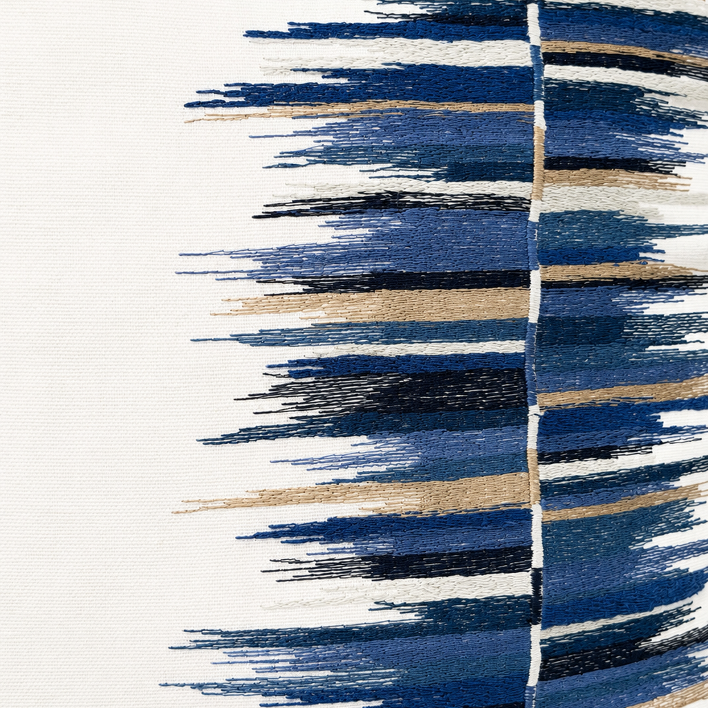 Navy Horizon Pillow