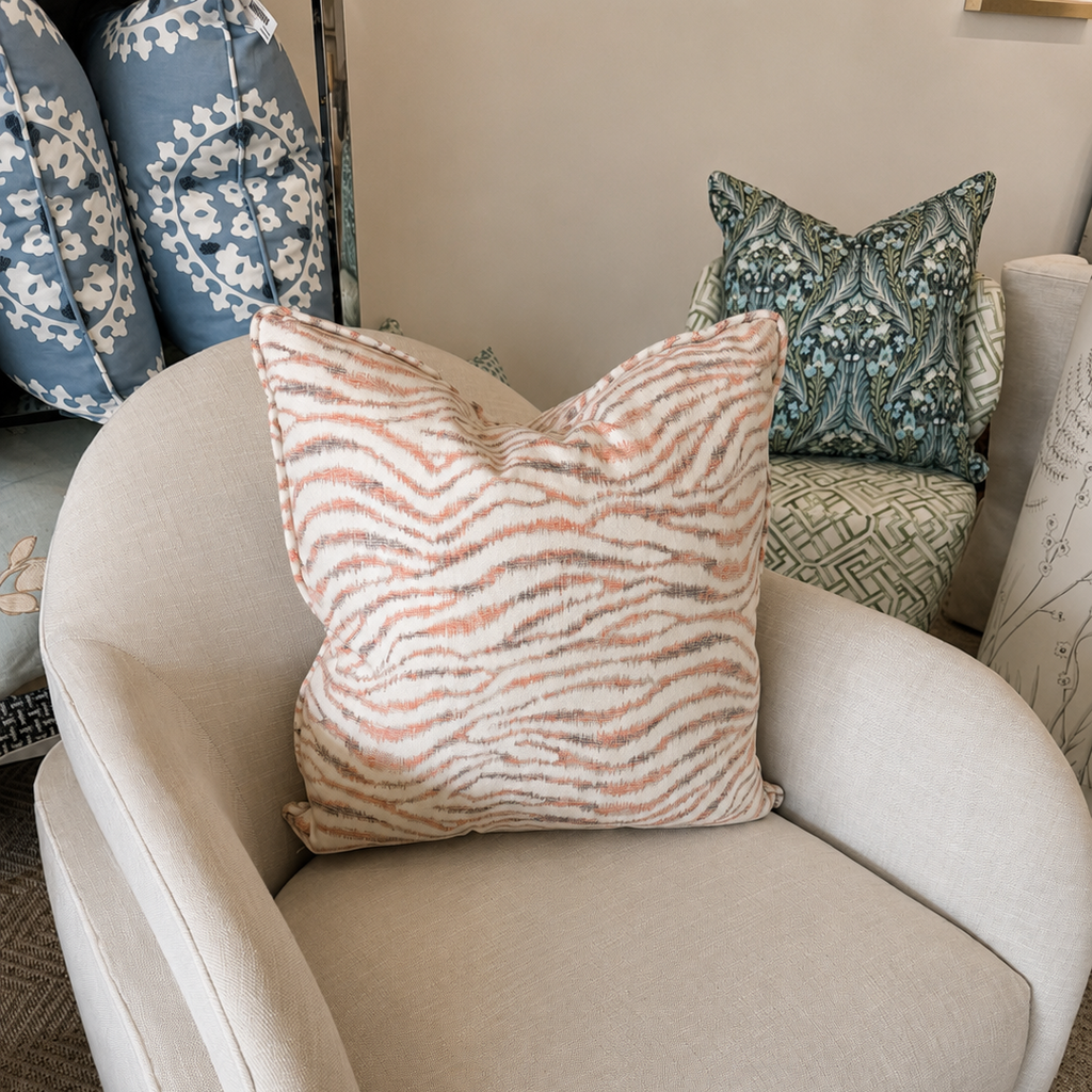 Pink Zebra Pillow